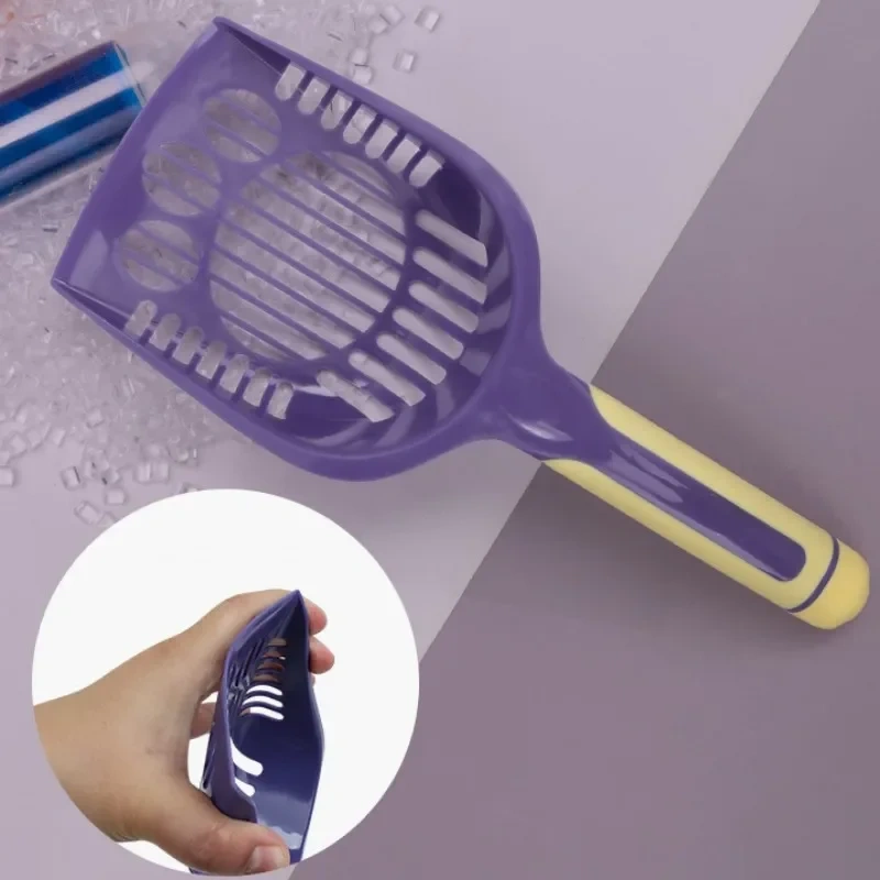 Cat Litter Scoop Big Hollow Out Cat Litter Shovel Comfortable Handle Sand Scoops for Cats Toilet Cleaning Tools Cats Sand Scoop