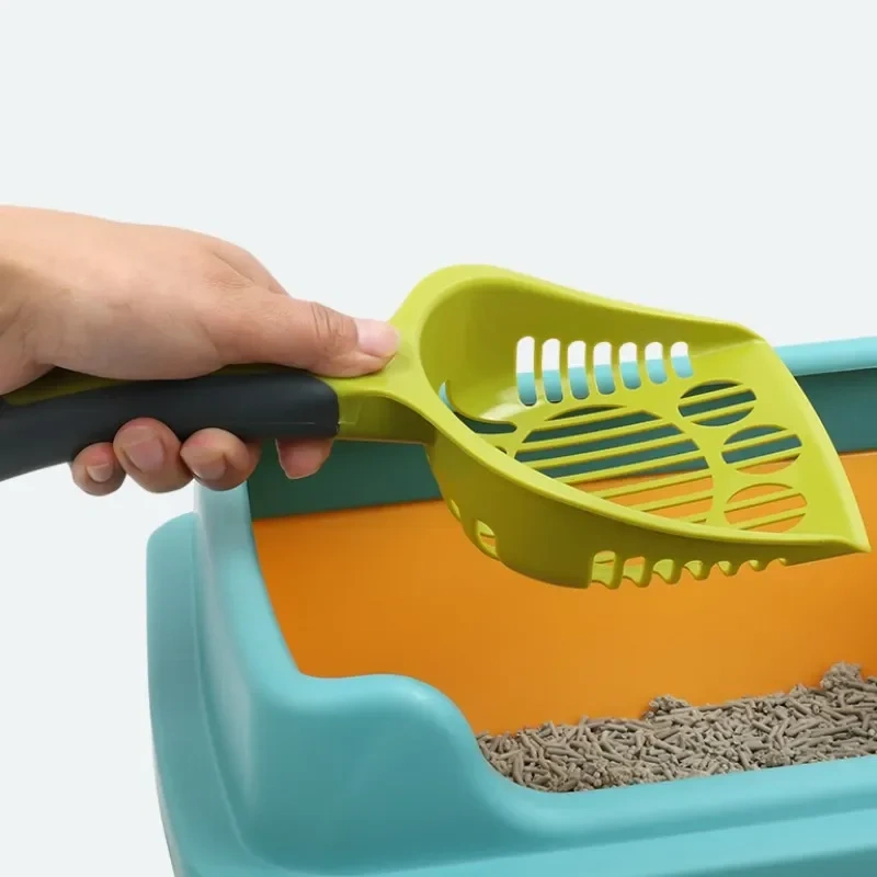 Cat Litter Scoop Big Hollow Out Cat Litter Shovel Comfortable Handle Sand Scoops for Cats Toilet Cleaning Tools Cats Sand Scoop