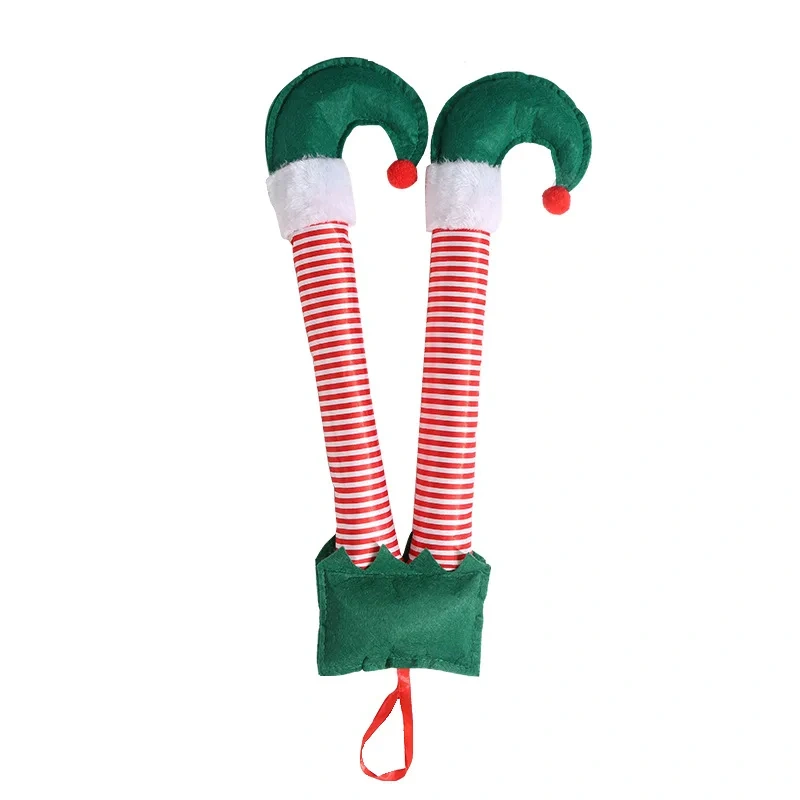 Christmas Elf Legs Santa Claus Legs Christmas Car Legs Pendant Christmas Ornaments Christmas Commodities Party Decorations Props