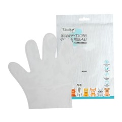 6pcs Pet Body Wipes No Rinse Cleaning Gloves