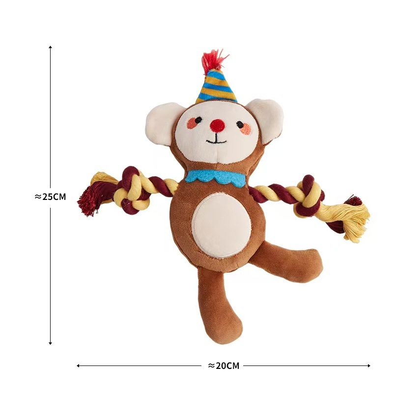 Pet plush toys with sound