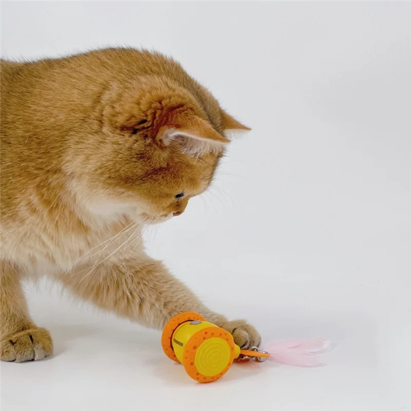 ABLJ Rechargeable Automatic For Cat Obstacle Avoidance Interactive Intelligent Design For Cats Accessories