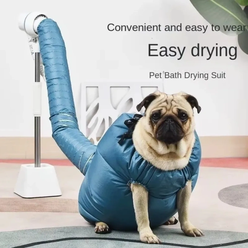 Foldable Pet Drying Bag Grooming Bag Beauty Cat Dog Hair Dryer Bellows Quick Drying Pet Supplies Pet Hair Drying Clothes