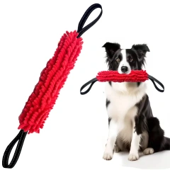 Dog Bite Toys for Small Medium Breeds, Non-Tooth Injury Plush Chew Sticks, Fun Tugging & Pulling Play