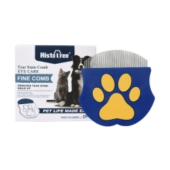 Pet Comb, Dog Mini Face Comb for Hair Removal, Cat Flea Comb, Grooming Tool for Small Pets, Efficient De-shedding Supplies