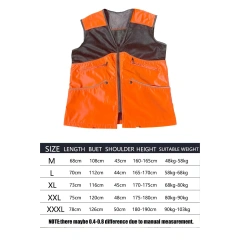 Breathable Dog Trainer Mesh Vest with 6 Large Pocket Accessories Anti Scratch Clothing Comfortable Versatile Pet Owner Vest