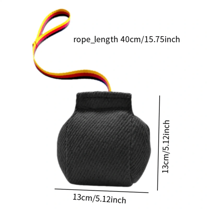Dog Bite Tug Toy Training Equipment,Portable,Bite Resistant,Dog Bite Pillow Interactive Toy for Small Medium Dog Pet Toy
