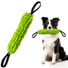 Dog Bite Toys for Small Medium Breeds, Non-Tooth Injury Plush Chew Sticks, Fun Tugging & Pulling Play