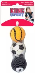 KONG Dog Toy Bite-Resistant Ball Set