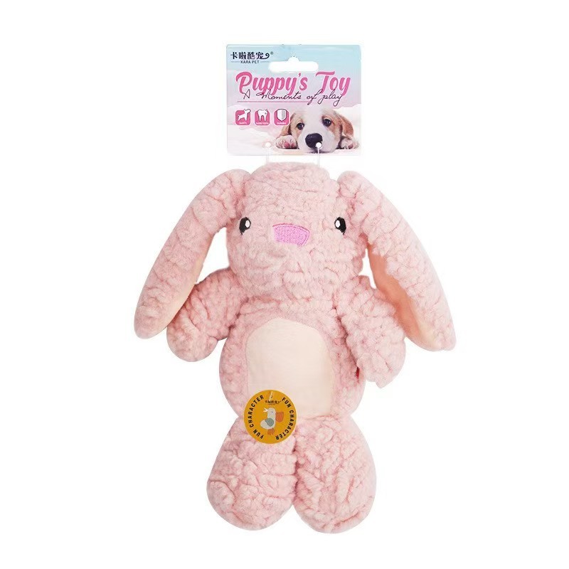 Large Dog Toy Bite-Resistant Sound Plush Toys Octopus Cartoon Pet Puppy Chew Squeaky Toy