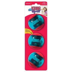 KONG Dog Toy Bite-Resistant Ball Set