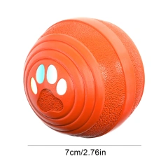 Puppy Bouncing Toy Ball with Light Smart Interactive Dog Ball Toys Electric Interactive Dog Toy Ball for Boredom Cat Dogs