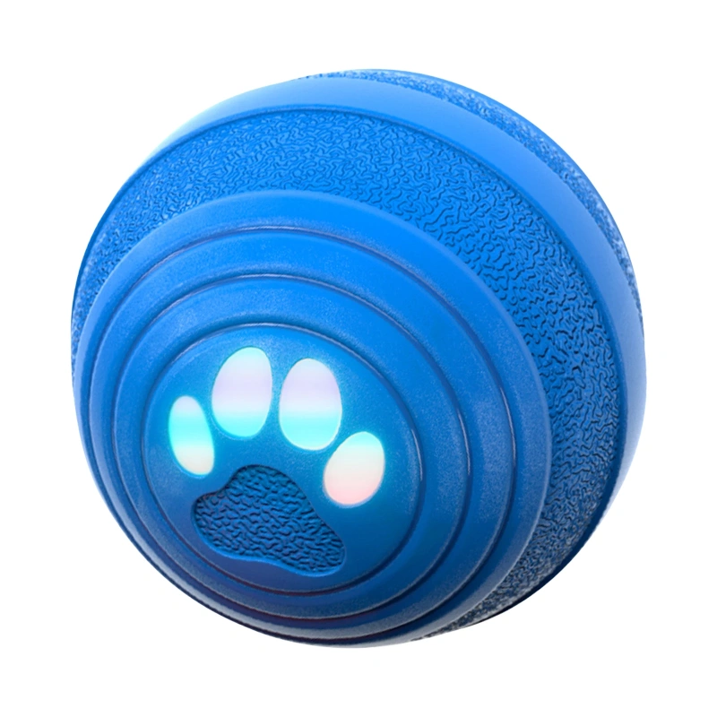 Puppy Bouncing Toy Ball with Light Smart Interactive Dog Ball Toys Electric Interactive Dog Toy Ball for Boredom Cat Dogs