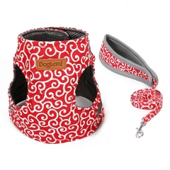 Mesh Pet Vest Harness and Leash Set Small Dog Puppy Cat Breathable Vest Harness Collar For Chihuahua Pug Bulldog Cat Arnes Perro