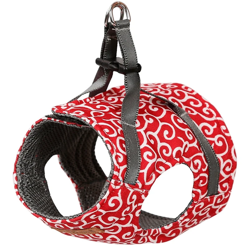 Mesh Pet Vest Harness and Leash Set Small Dog Puppy Cat Breathable Vest Harness Collar For Chihuahua Pug Bulldog Cat Arnes Perro