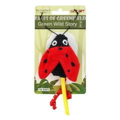 Interactive Simulation Cartoon Red Sloth Catnip Cat Toy Molar-Resistant Plush Pet Toy for Teeth Grinding Packed in Carton