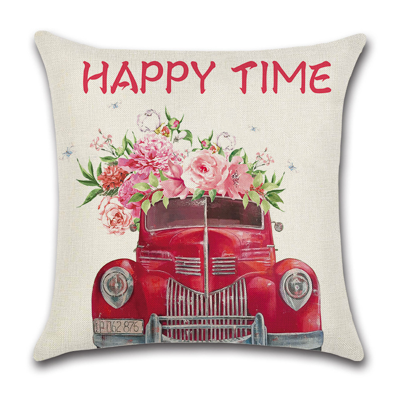 Painted Heart Valentine's Day Pillow