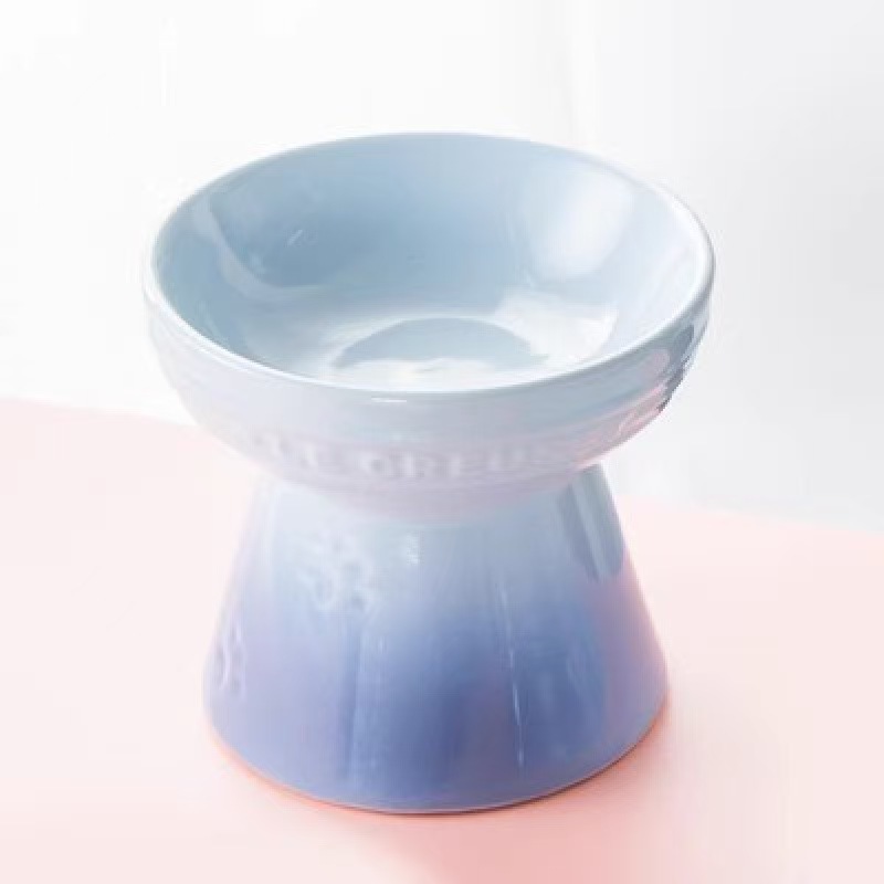 Dog Bowls with Heightened Feet Ne Protection Anti-Flip Water Food Bowl