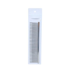 Stainless Steel Cat Pin Hair Comb Metal Dog Pet Grooming Comb