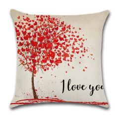 Painted Heart Valentine's Day Pillow