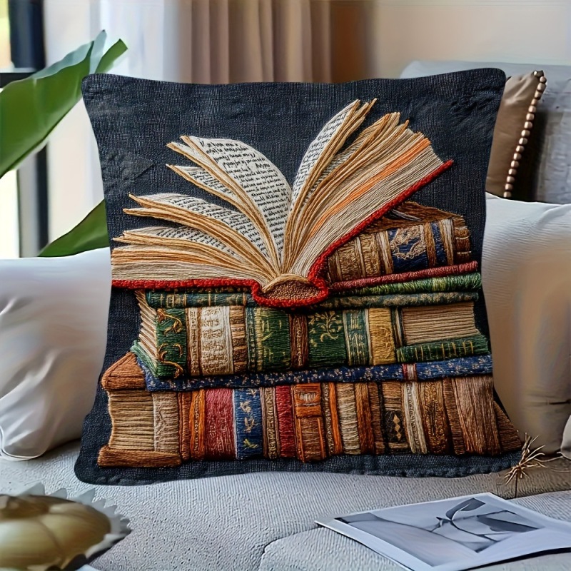 1pcs Cute Cartoon Cat Cushion Pillow Cover Simple Printed Throw Cushion Case Creative