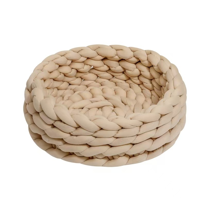 Handmade Knit Cat Beds, Mats, Warm, Soft