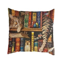 1pcs Cute Cartoon Cat Cushion Pillow Cover Simple Printed Throw Cushion Case Creative