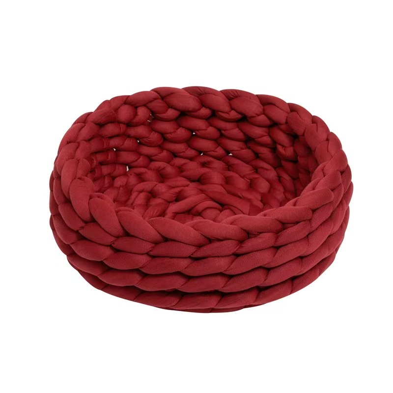 Handmade Knit Cat Beds, Mats, Warm, Soft