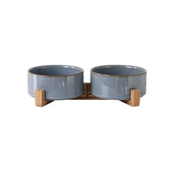 Nordic style cat ceramic bowl
