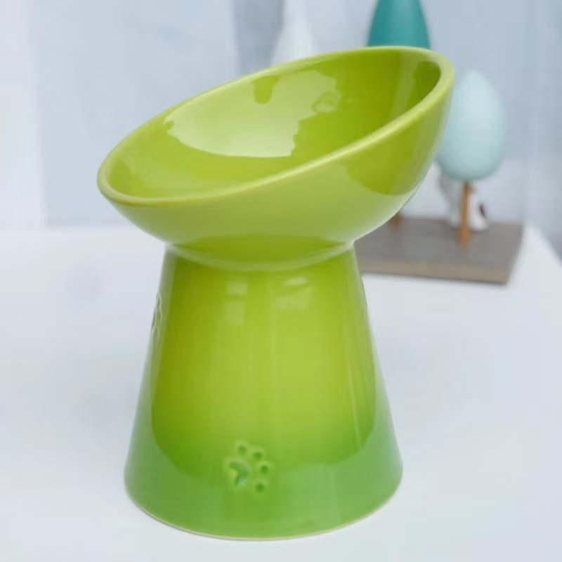 Dog Bowls with Heightened Feet Ne Protection Anti-Flip Water Food Bowl