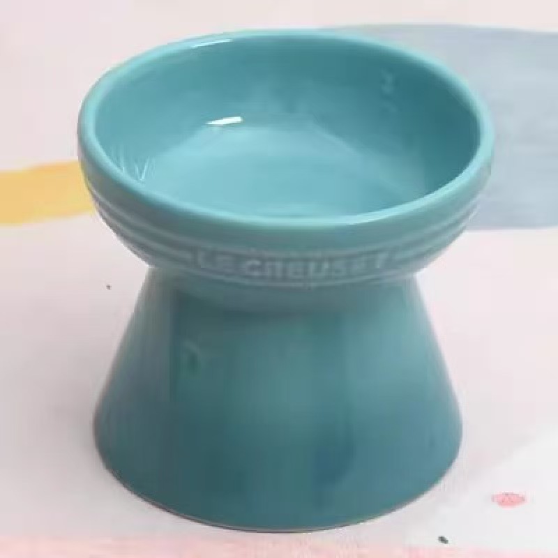 Dog Bowls with Heightened Feet Ne Protection Anti-Flip Water Food Bowl