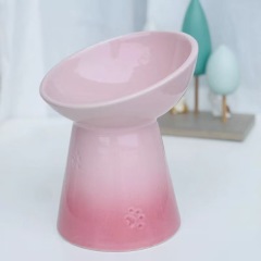 Dog Bowls with Heightened Feet Ne Protection Anti-Flip Water Food Bowl