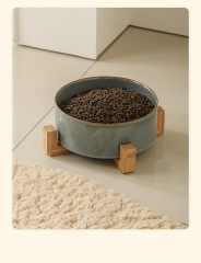 Nordic style cat ceramic bowl