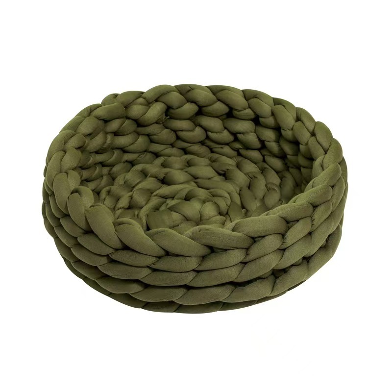 Handmade Knit Cat Beds, Mats, Warm, Soft