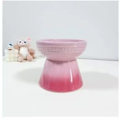 Dog Bowls with Heightened Feet Ne Protection Anti-Flip Water Food Bowl