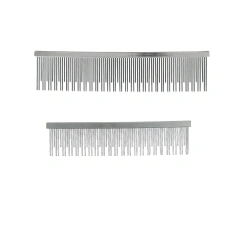 Factory Wholesale Stainless Steel Cat Pin Hair Comb Metal Dog Pet Grooming Comb