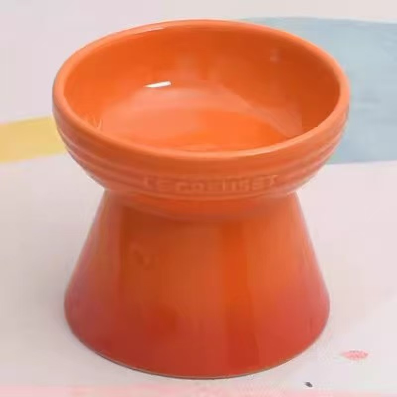 Dog Bowls with Heightened Feet Ne Protection Anti-Flip Water Food Bowl
