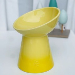 Dog Bowls with Heightened Feet Ne Protection Anti-Flip Water Food Bowl