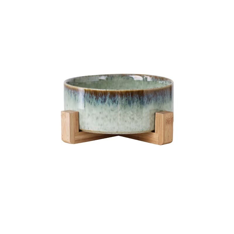 Nordic style cat ceramic bowl