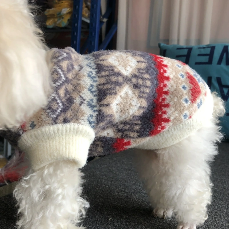 Dog Sweater Winter Dog Clothes Christmas Pet Clothing New year Dog Coat Cat Chihuahua Yorkie Pomeranian Schnauzer Pug Costume