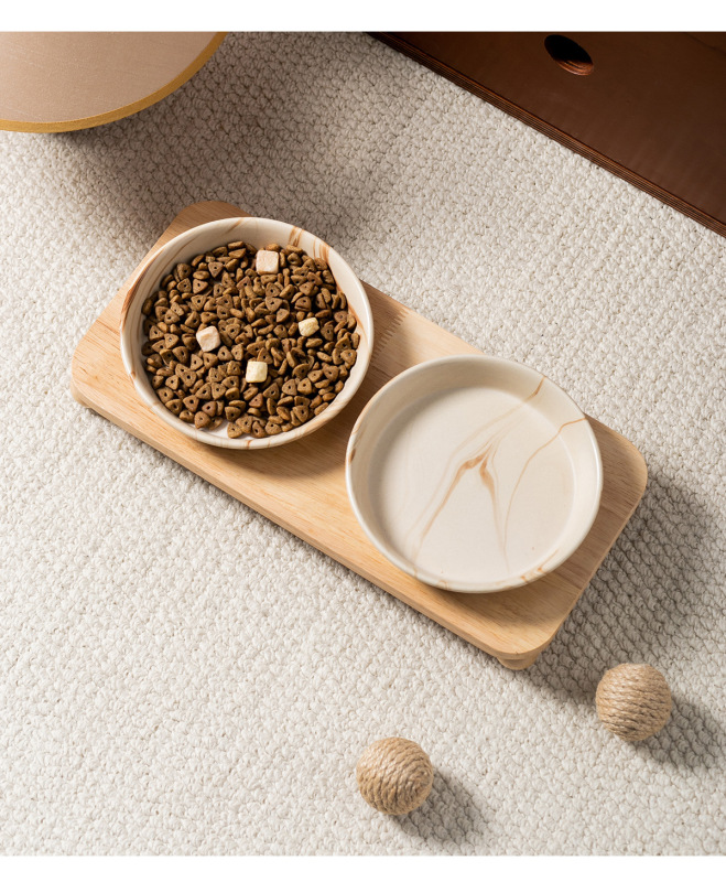 Simple and elegant pet bowl