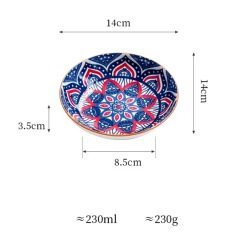 Pet Cat Bowl Wide Mouth Neck Cat Dog Water Bowl Ceramic Food Water Plate with Silicone