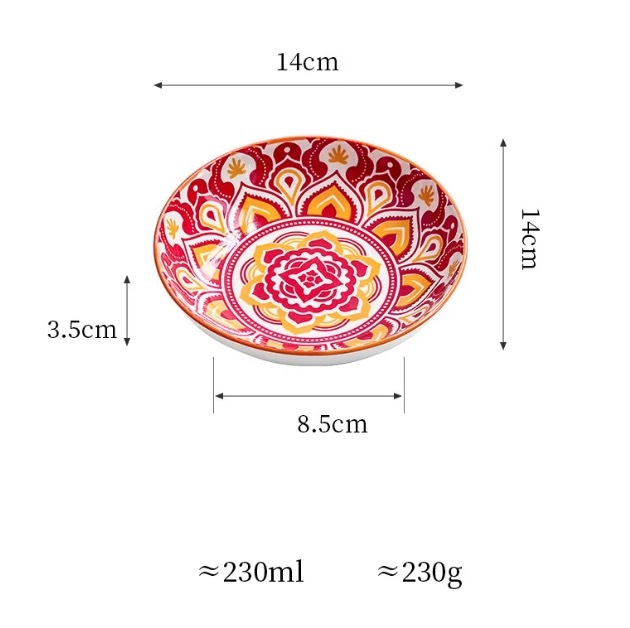 Pet Cat Bowl Wide Mouth Neck Cat Dog Water Bowl Ceramic Food Water Plate with Silicone