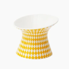 Ceramic Elevated Cat Bowl Raised Pet Bowl for Water and Food Gift Supplies Ceramic  Dog Cat Bowl Water Food Pet Feeder