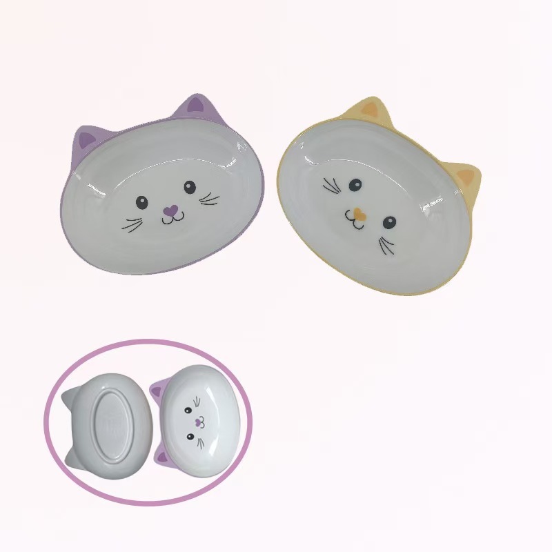 Melamine cartoon cat bowl