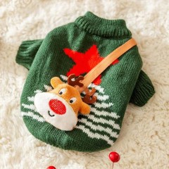 Christmas Style  Dogs Cats Clothes Winter Warm