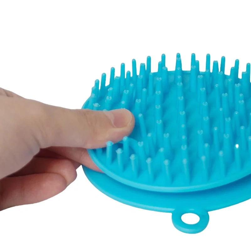 Multi-Function Dog Cat Soft Shampoo Comb Pet Bath Massage Brush Cat Dog Grooming Silicone Shower Brush