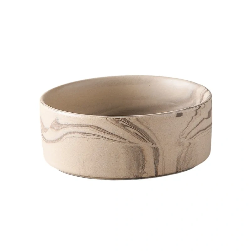 New Arrival Custom Logo Pet Bowl Raised Ceramic Cat Dog Bowl for Feeding Food Water