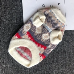 Dog Sweater Winter Dog Clothes Christmas Pet Clothing New year Dog Coat Cat Chihuahua Yorkie Pomeranian Schnauzer Pug Costume
