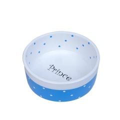 Pet ceramic princess bowl